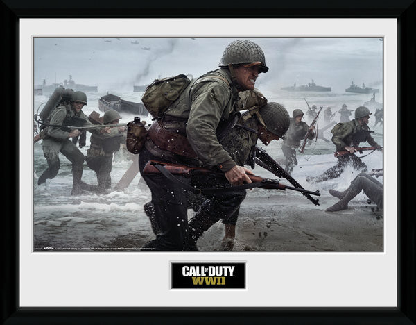 Κορνιζαρισμένη αφίσα Call Of Duty: Stronghold - WWII Comraderie