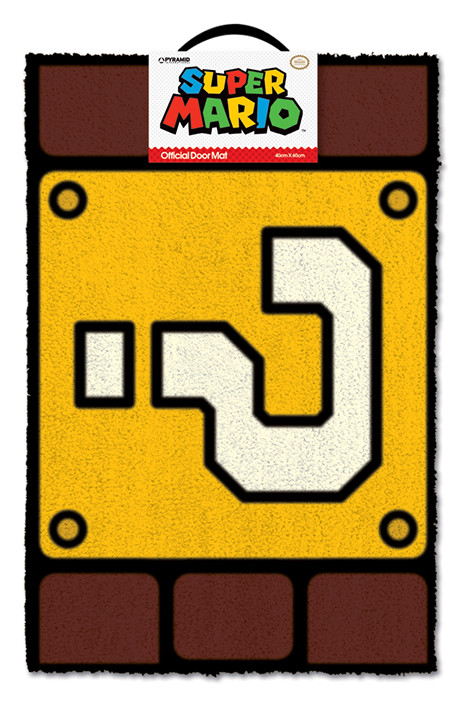 Doormat Super Mario - Question Mark Block