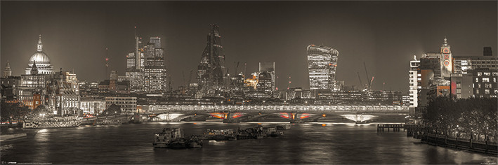 Плакат London - Skyline