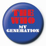Badge WHO - my generation logo