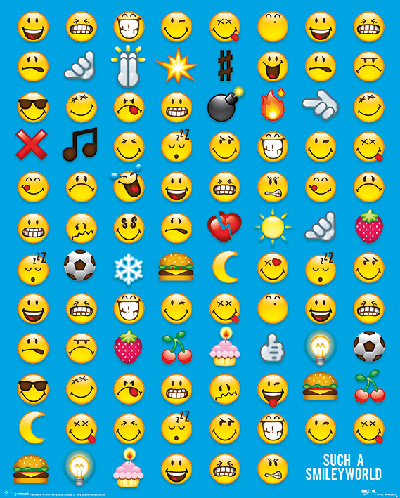 Poster Smiley - Emoticon