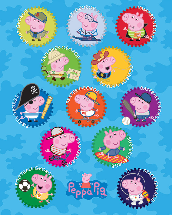 Poster Peppa Pig - George