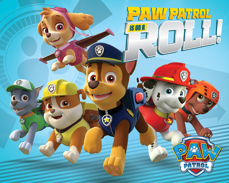 Poster Paw Patrol - On A Roll