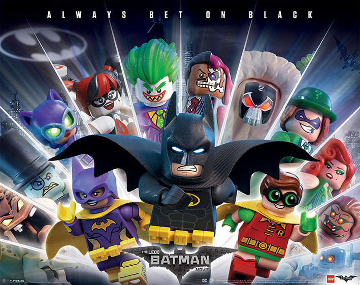 Плакат Lego® Batman - Always Bet On Black