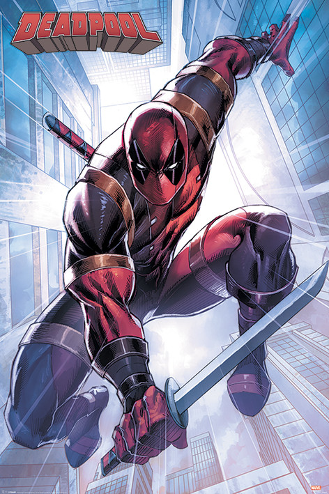 Плакат Deadpool - Action Pose