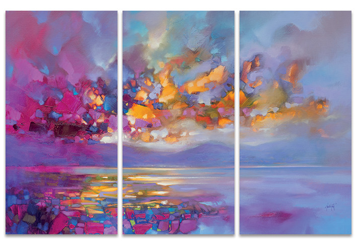 Принти на полотні Scott Naismith - Magenta Refraction