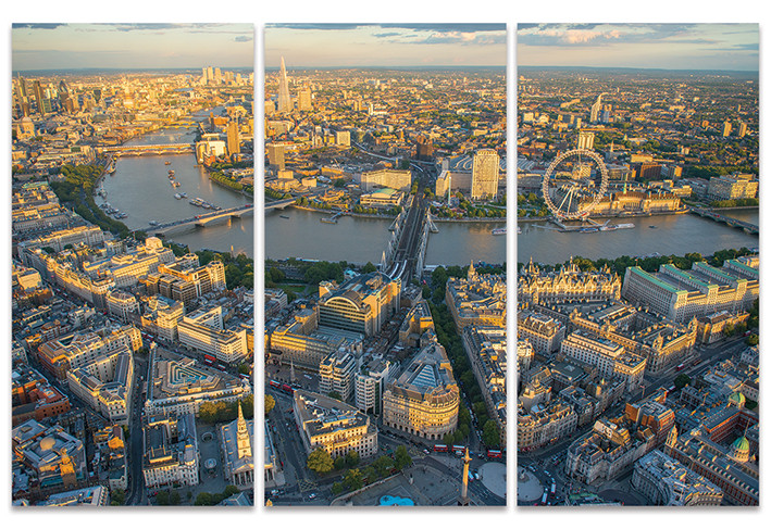 Принти на полотні Jason Hawkes - London Evening