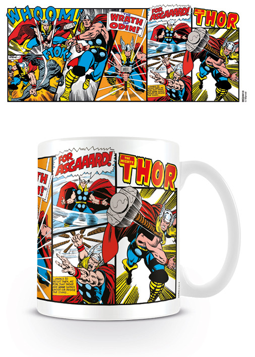 Mug Marvel Retro - Thor Panels