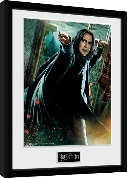 Κορνιζαρισμένη αφίσα Harry Potter - Snape Wand