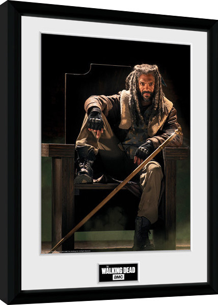 Κορνιζαρισμένη αφίσα The Walking Dead - Ezekial