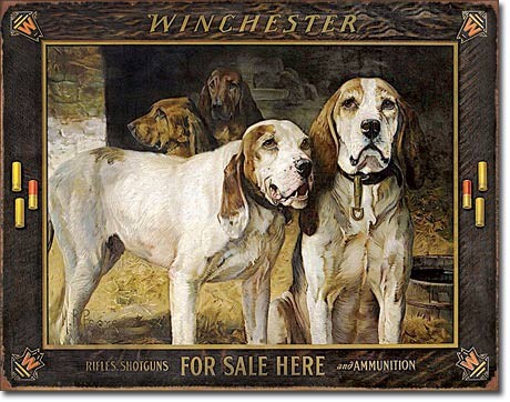 Μεταλλική πινακίδα Winchester - For Sale Here