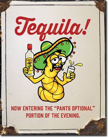 Metallikyltti Tequila - Pants Optional