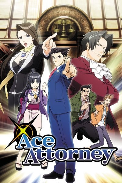 Плакат Ace Attorney - Key Art