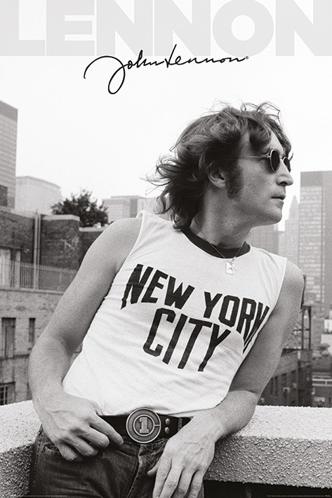 Плакат John Lennon - NYC Profile