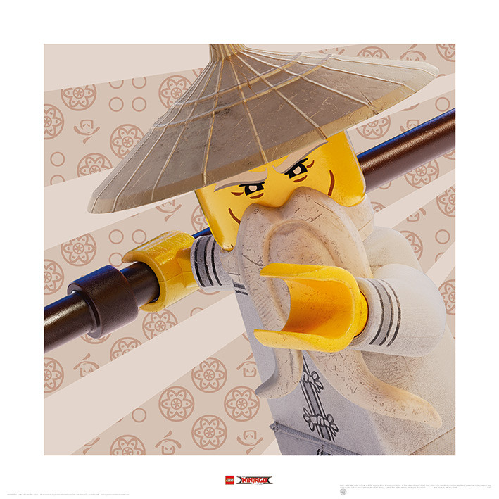 Lego Ninjago Movie - Master Wu Crop Картина