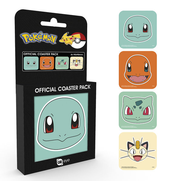 Coaster Pokemon - Faces