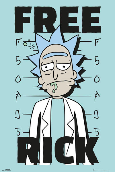 Плакат Rick And Morty - Free Rick