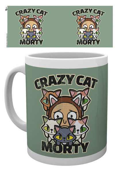 Κούπα Rick And Morty - Crazy Cat Morty