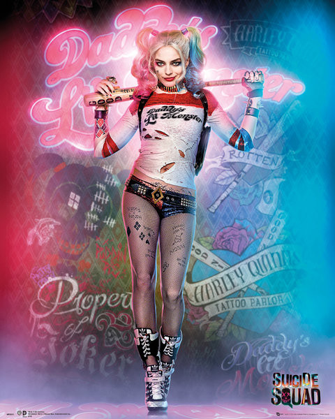 Плакат Suicide Squad - Harley Quinn Stand