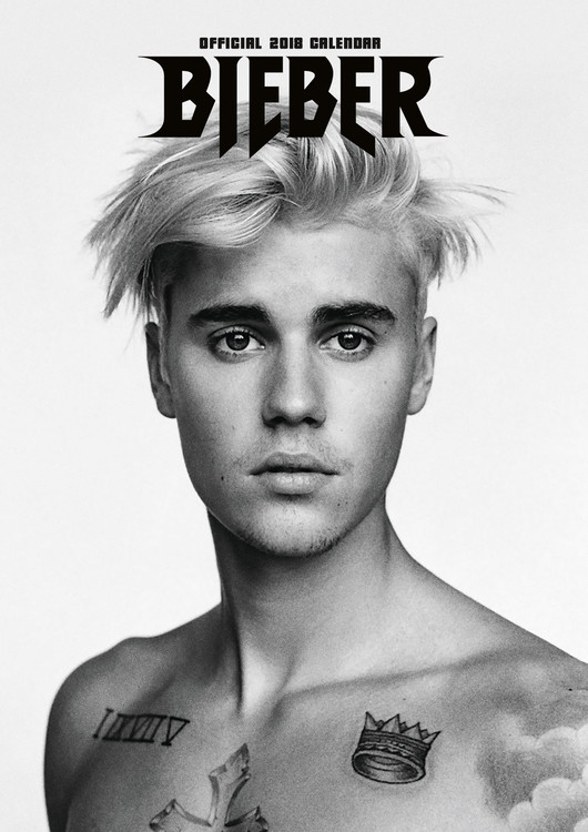 Calendar 2018 Justin Bieber