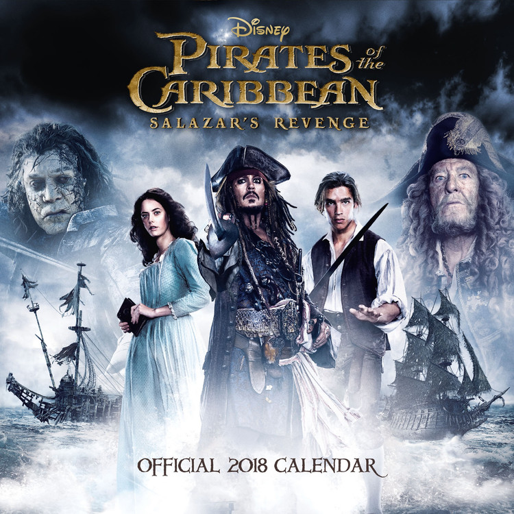 Календар 2027 Pirates Of Carribean 5