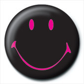 Κονκάρδα SMILEY - black