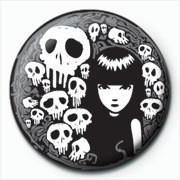 Κονκάρδα Emily The Strange - skulls