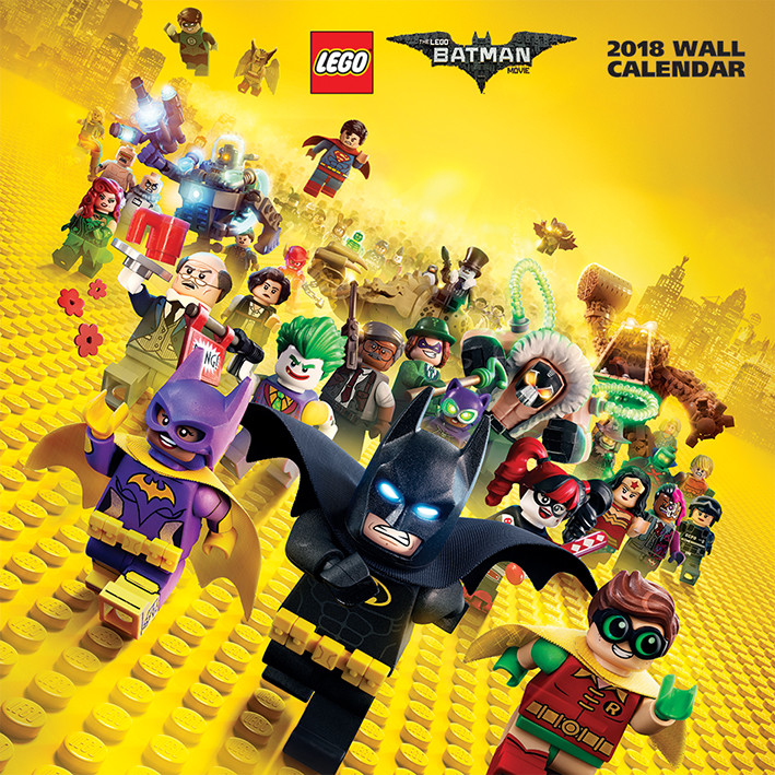Calendar 2018 Lego Batman