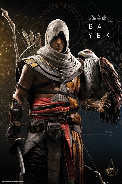 Плакат Assassins Creed Origins - Bayek
