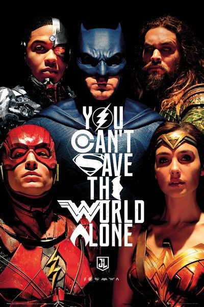 Poster Justice League - Faces