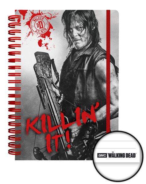 Notebook The Walking Dead - Daryl Killing It