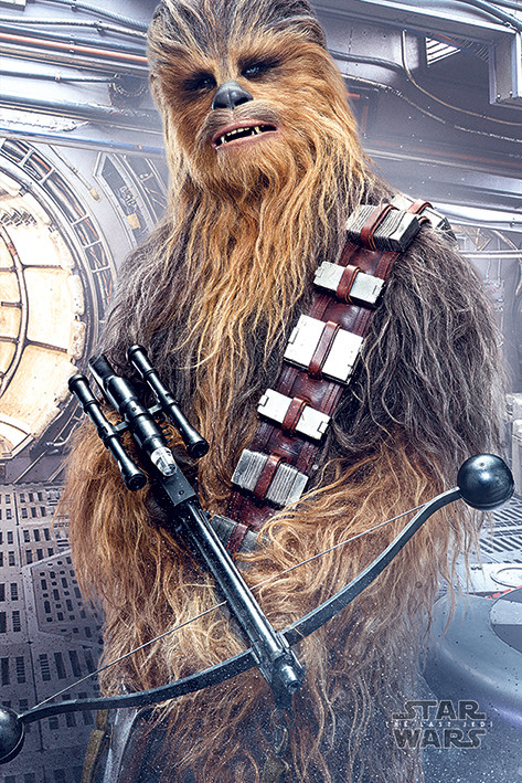 Плакат Star Wars The Last Jedi - Chewbacca Bowcaster