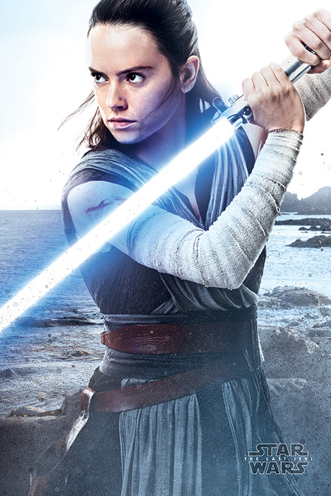 Плакат Star Wars The Last Jedi - Rey Engage