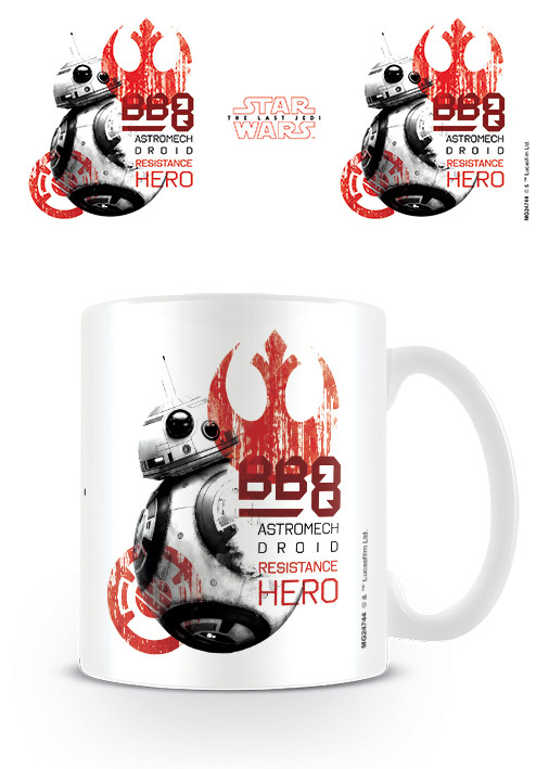 Κούπα Star Wars: Poslední z Jediů - BB-8 Resistance Hero