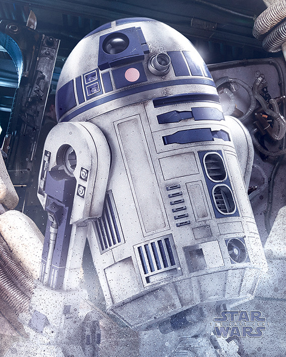 Плакат Star Wars The Last Jedi - R2-D2 Droid