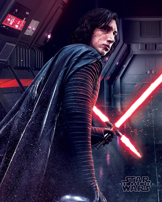 Плакат Star Wars The Last Jedi - Kylo Ren Rage