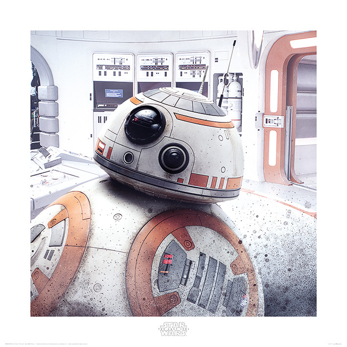 Star Wars The Last Jedi - BB-8 Peek Картина