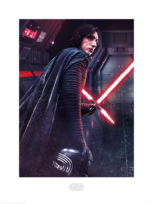 Star Wars The Last Jedi - Kylo Ren Rage Картина