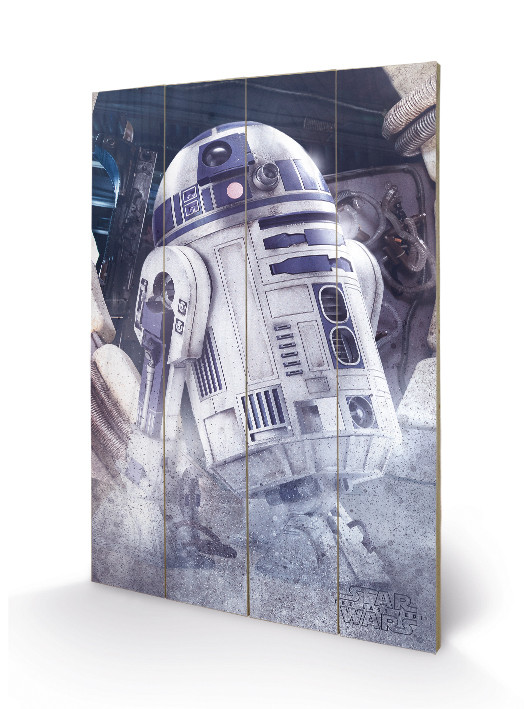 Ξύλινη τέχνη Star Wars: Die letzten Jedi - R2-D2 Droid
