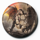 Badge Luis Royo - Black Tinkerbell