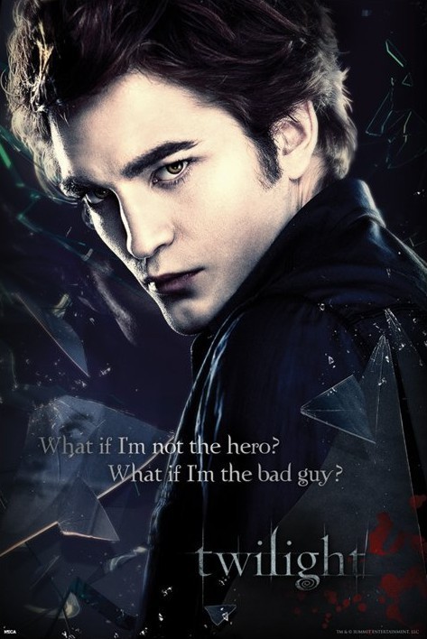 Плакат TWILIGHT - Edward broken glass
