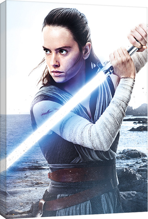 Принти на полотні Star Wars The Last Jedi - Rey Engage
