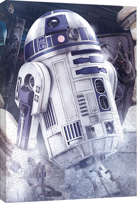 Принти на полотні Star Wars The Last Jedi - R2-D2 Droid
