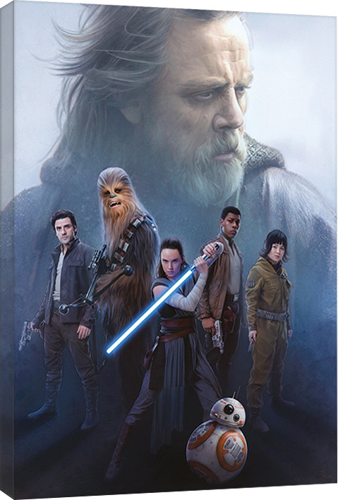 Принти на полотні Star Wars The Last Jedi - Hope