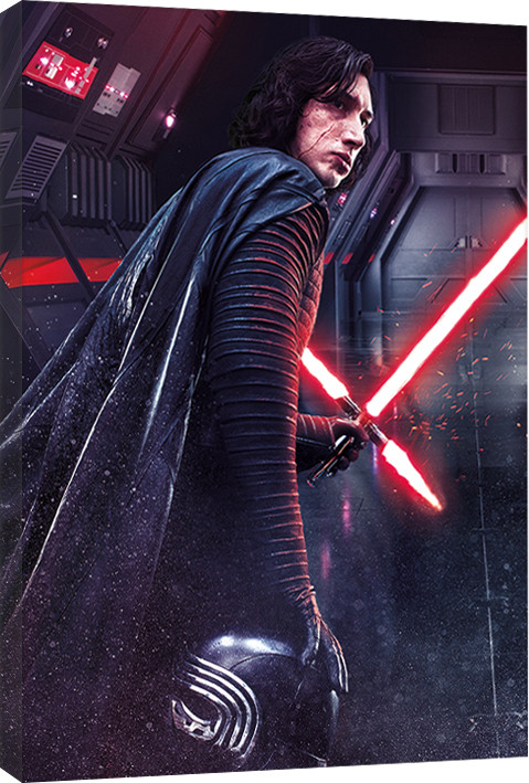 Принти на полотні Star Wars The Last Jedi - Kylo Ren Rage