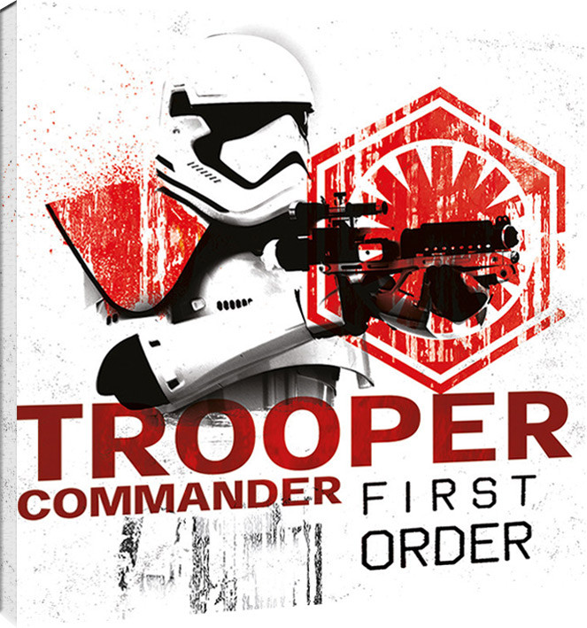 Принти на полотні Star Wars The Last Jedi - Tooper Commander First Order