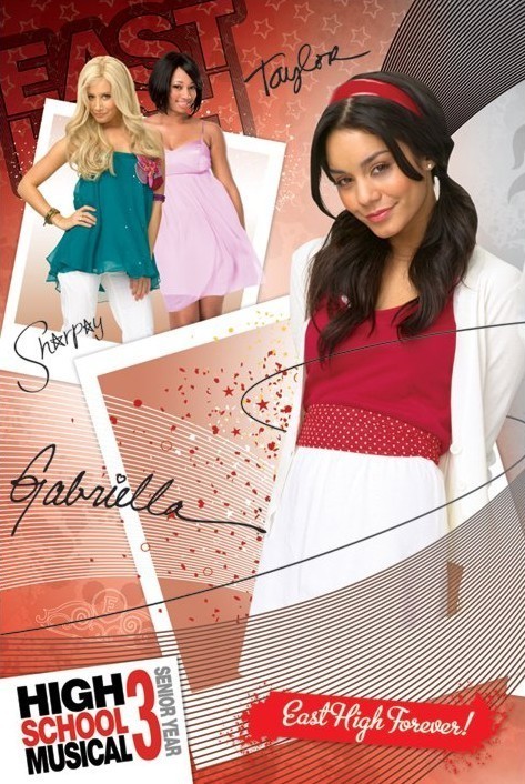 Плакат HIGH SCHOOL MUSICAL 3 - gabriella