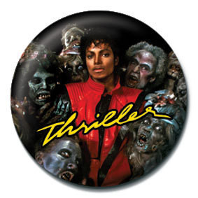 Badge MICHAEL JACKSON - thriller