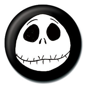 Badge NIGHTMARE BEFORE CHRISTMAS - Jack smile