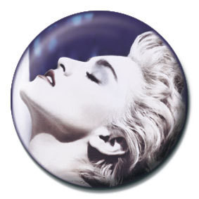 Badge MADONNA - True blue